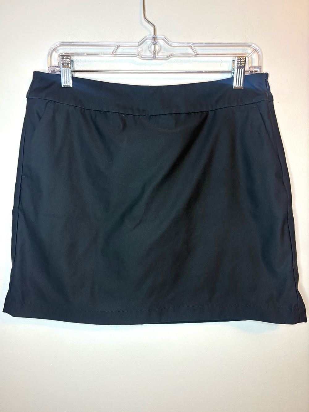 Nike Golf Dri-FIT Black Skort Women’s Size 8 M Built In Shorts Pockets